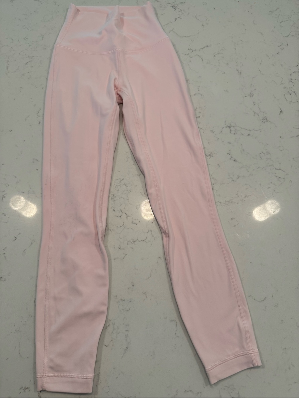 Size 0 Lululemon High-Rise 23” Align Pink Leggings